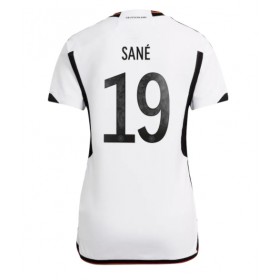 Damen Fußballbekleidung Deutschland Leroy Sane #19 Heimtrikot WM 2022 Kurzarm